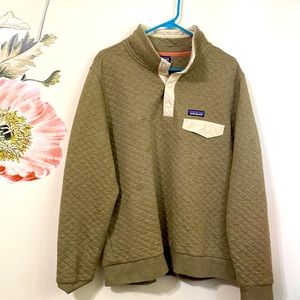 Quilted patagonia pullover